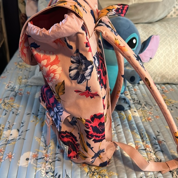 Herschel Supply Company Pink and Blue Floral Backpack - Picture 5 of 10